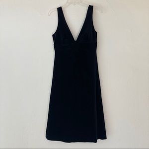 J. Crew Factory Velvet Sleeveless A-Line Dress